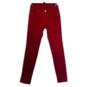Buffalo Gibson Red Skinny Stretch Denim Jeans - Size 27